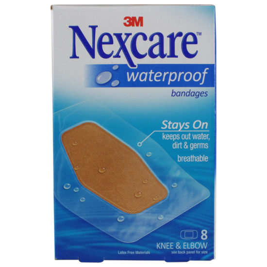 , Nexcare Knee and Elbow Waterproof Bandage