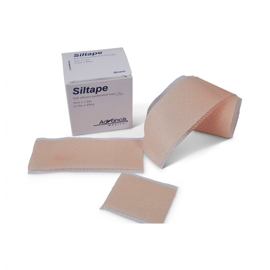 , Siltape Soft Silicone Wound Dressing Tape