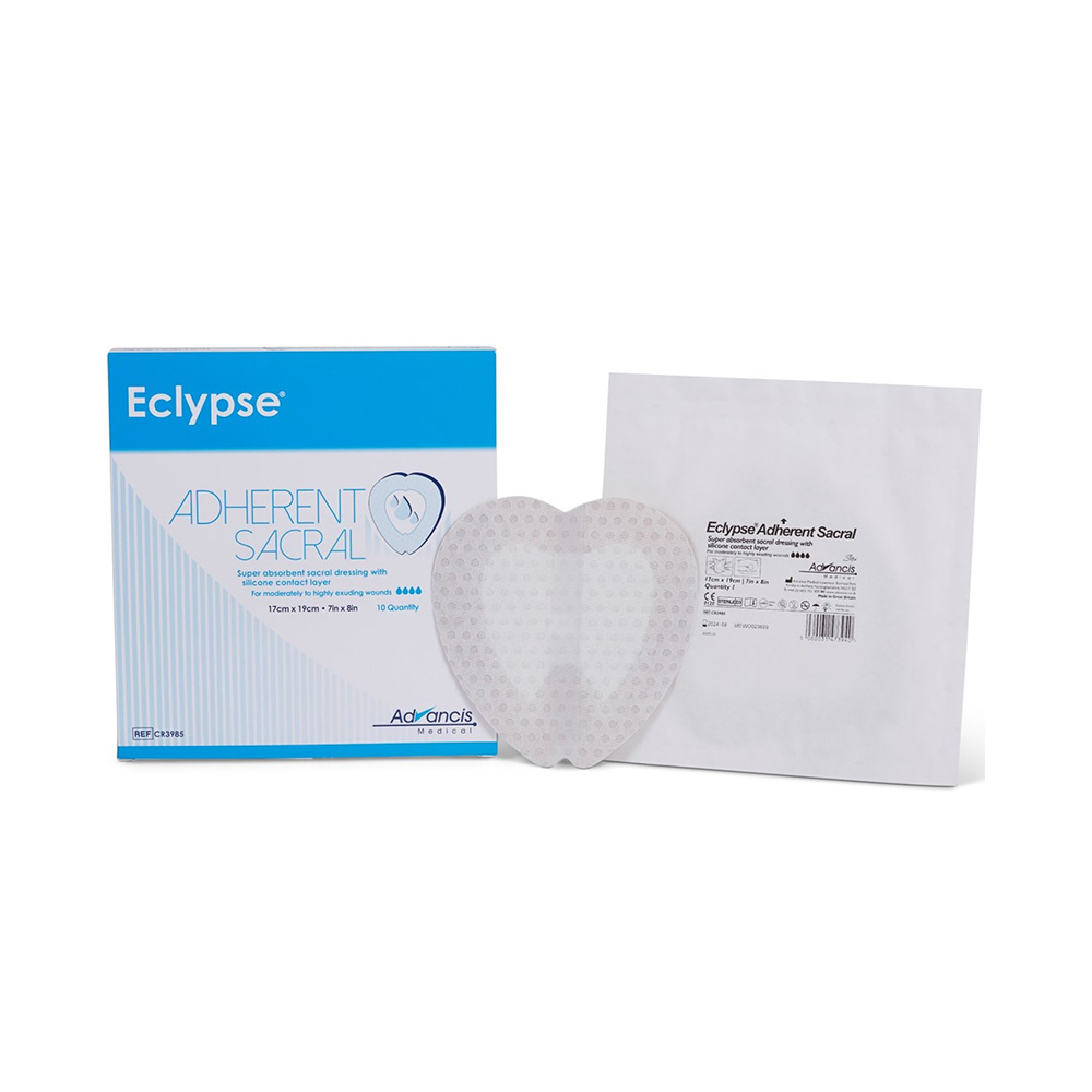 Buy Eclypse Border Super Absorbent Dressing w/Soft Silicone Contact Layer  at Medical Monks!
