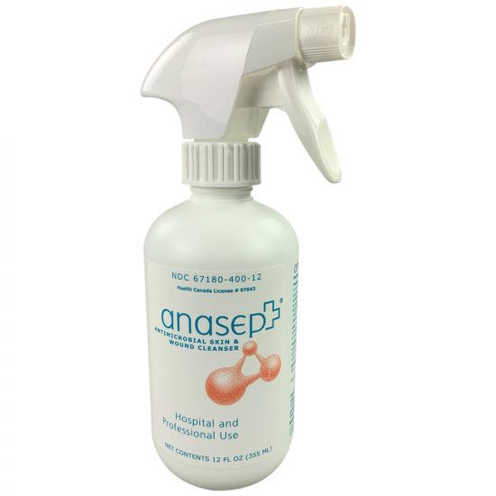 , Anasept Antimicrobial Skin and Wound Cleanser Dispensing Cap