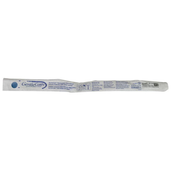, GentleCath Male Hydrophilic Urinary Catheter with water sachet