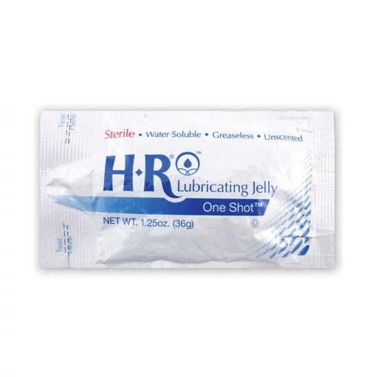 , HR Sterile Lubricating Jelly OneShot Packets