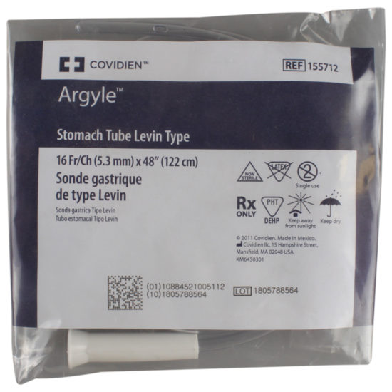 , Argyle Stomach Tubes &#8211; Levin Type