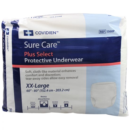 , Sure Care Plus Select Protective Underwear: Heavy Absorbency