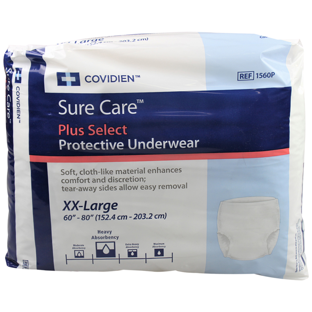 Buy Sure Care Plus Select Protective Underwear: Heavy Absorbency at Medical  Monks!