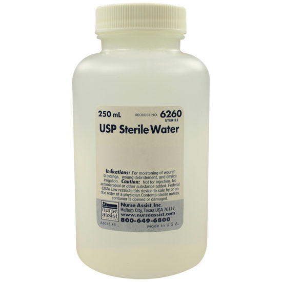 , Nurse Assist Sterile Water