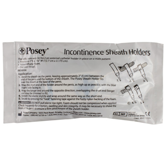 , Posey Incontinence Sheath Holders