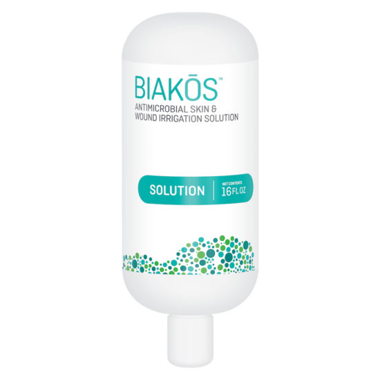 , BIAKŌS Antimicrobial Skin &amp; Wound Irrigation Solution