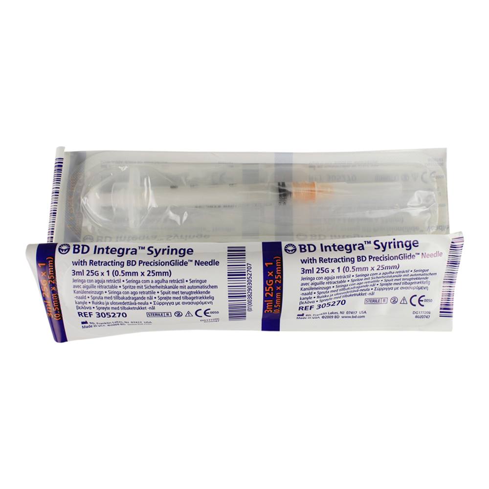 Buy Integra 3 Ml Syringe With Detachable Needle At Medical Monks