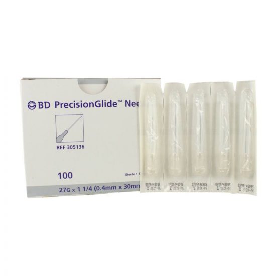 , BD PrecisionGlide Regular Bevel Needles