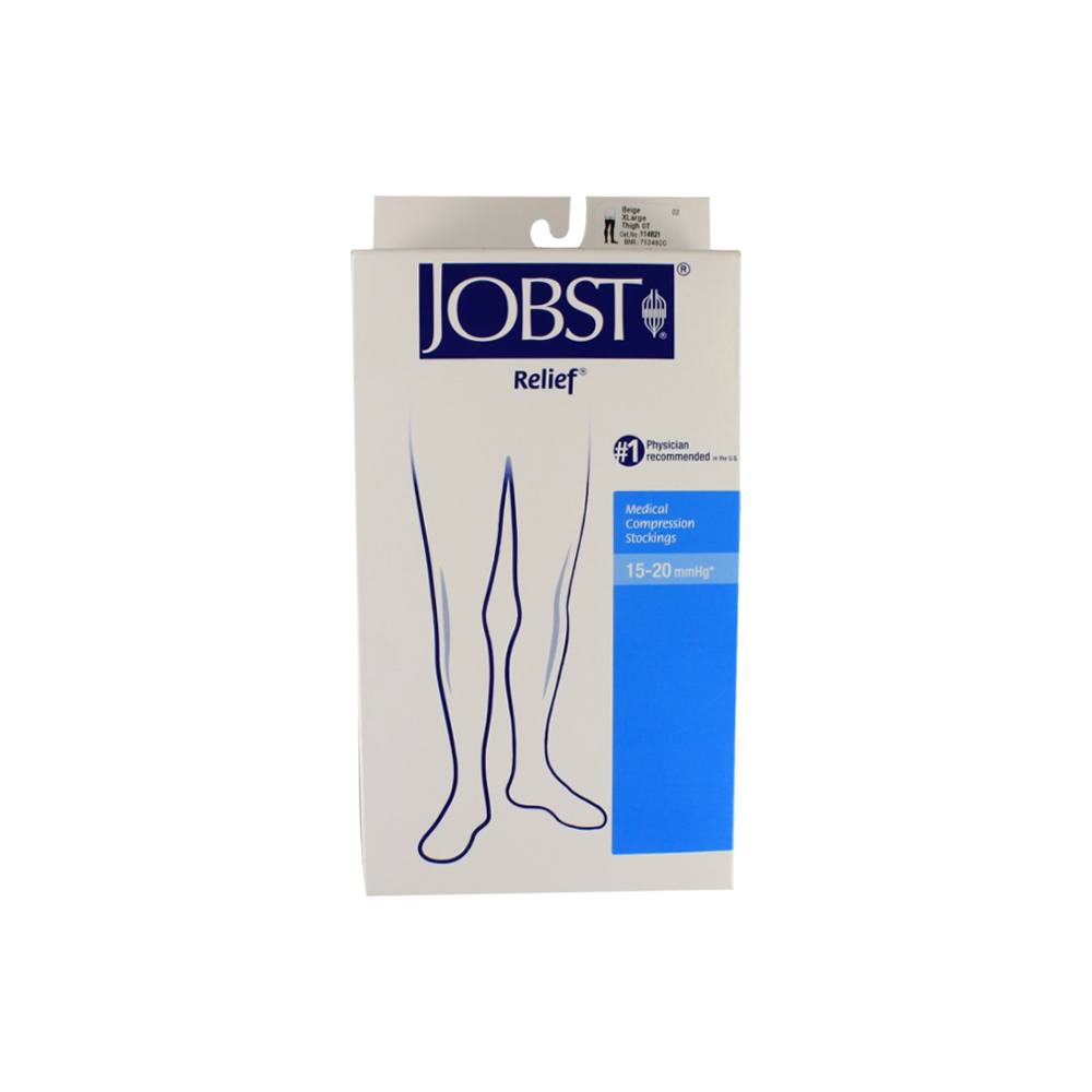 Buy Jobst Relief Thigh High Stockings with Silcone Dot Band at Medical ...