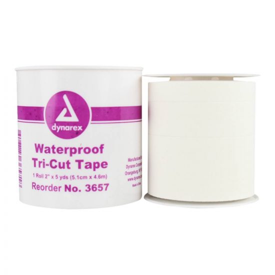 , Dynarex Tri-Cut Waterproof Adhesive Tape