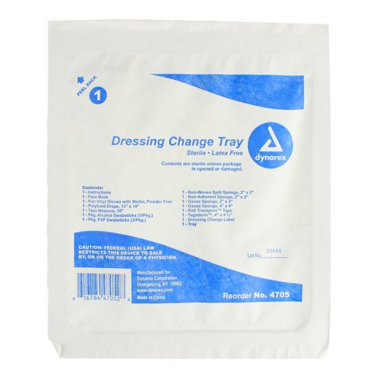 , Dynarex Dressing Change Tray