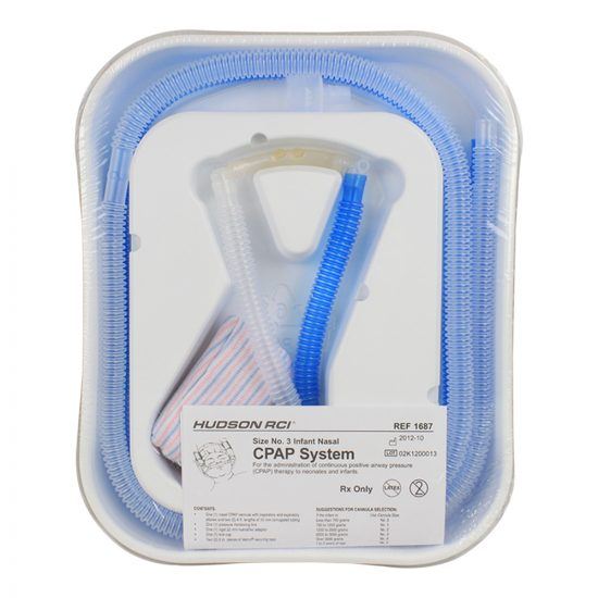 , Hudson RCI Infant Nasal Prong CPAP Cannula