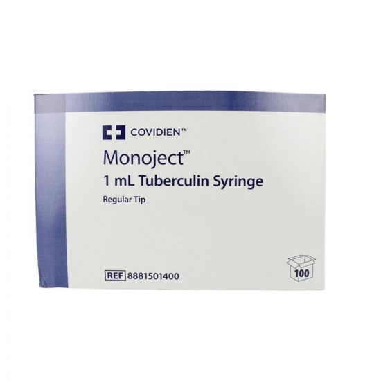 , Monoject Rigid Pack Tuberculin Syringes