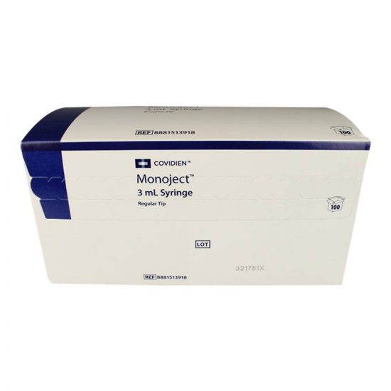 Buy Monoject Rigid Pack Syringe Regular Tip At Medical Monks 