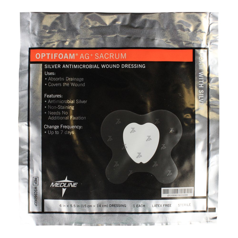 Buy Optifoam AG Antimicrobial Adhesive Sacral Dressings at Medical Monks!