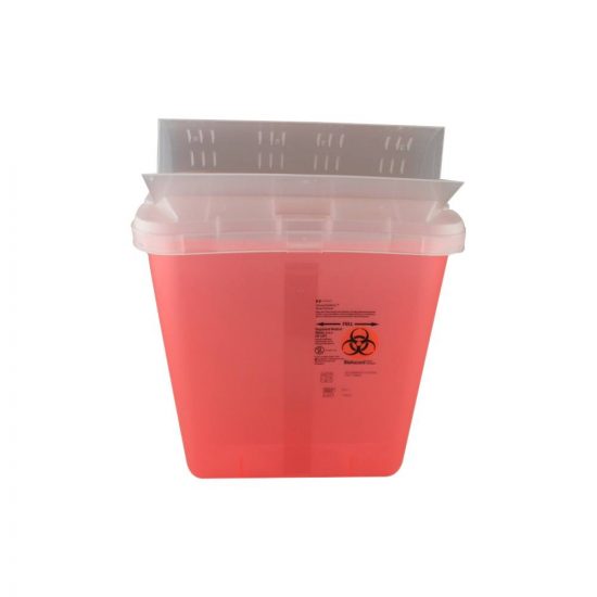 , Covidien Multi-Purpose Containers with Horizontal-Drop Opening Lid