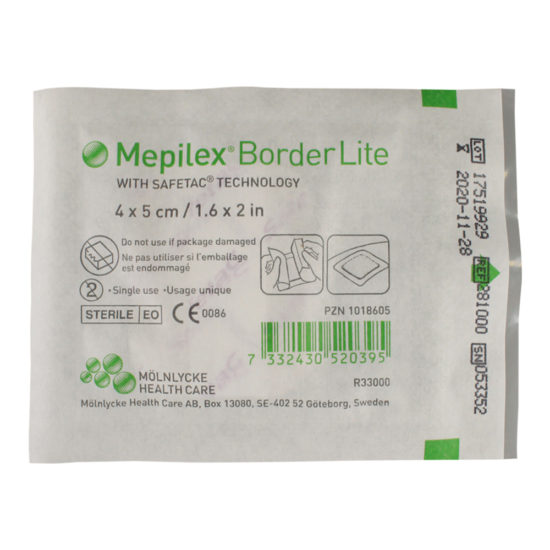 , Mepilex Border Lite Foam Dressing (Discontinued)