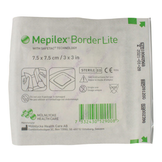 , Mepilex Border Lite Foam Dressing (Discontinued)