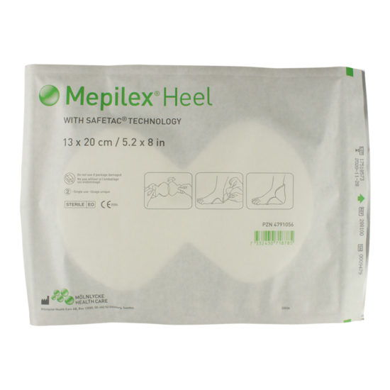 , Mepilex Heel Foam Dressing