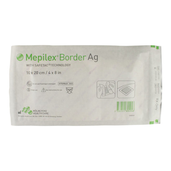 , Mepilex Border Ag Foam Dressing