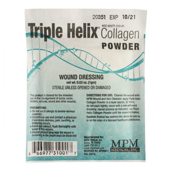 , Triple Helix Collagen Powder
