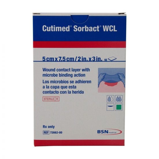 , Cutimed Sorbact WCL (Wound Contact Layer)