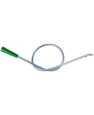 Self-Cath Plus Olive Tip Intermittent Catheter With Guide Stripe