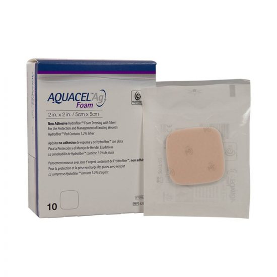 Aquacel Ag Non-Adhesive Foam Dressing