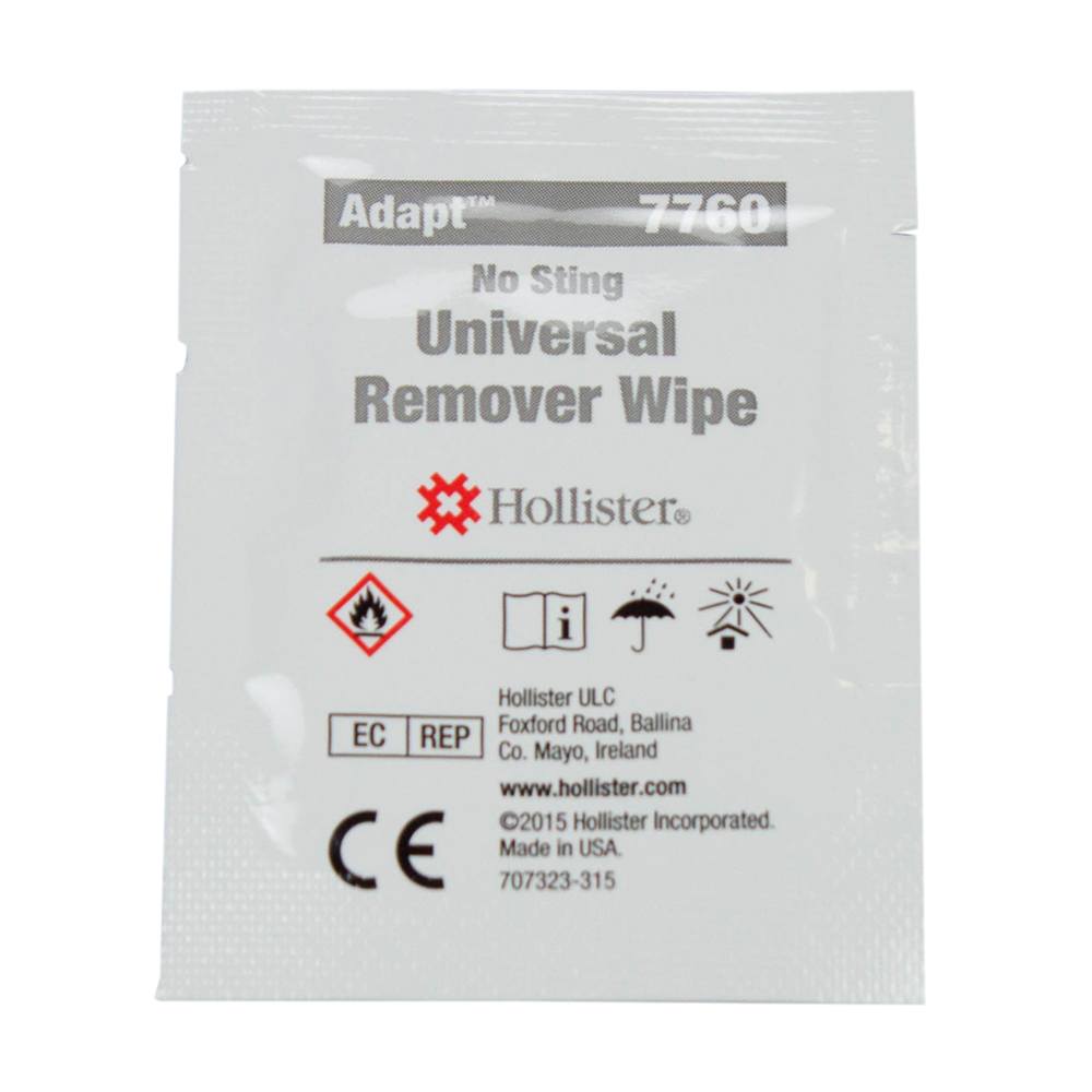 Adapt No Sting Universal Remover Wipes 