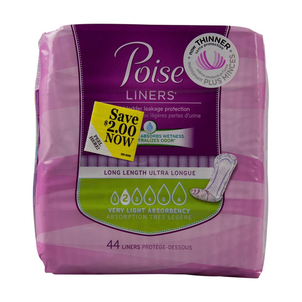 Buy Poise Liners for Women at Medical Monks!