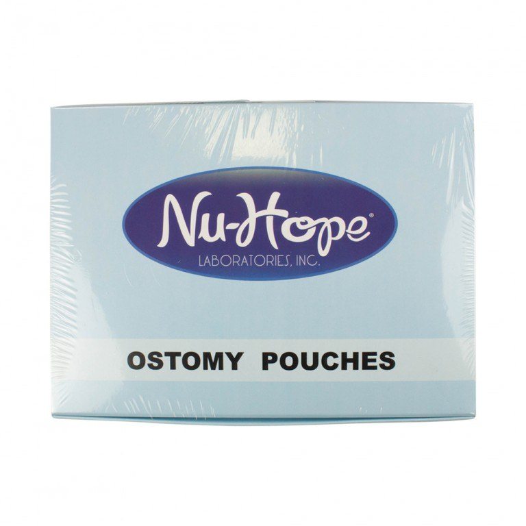 Post-Op One Piece Drainable Pouch with Oval Nu-Comfort Barrier
