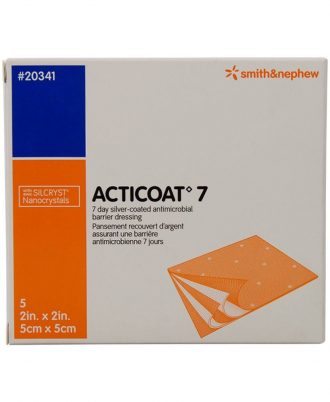 Acticoat 7 Silver-Coated Antimicrobial Barrier Dressing