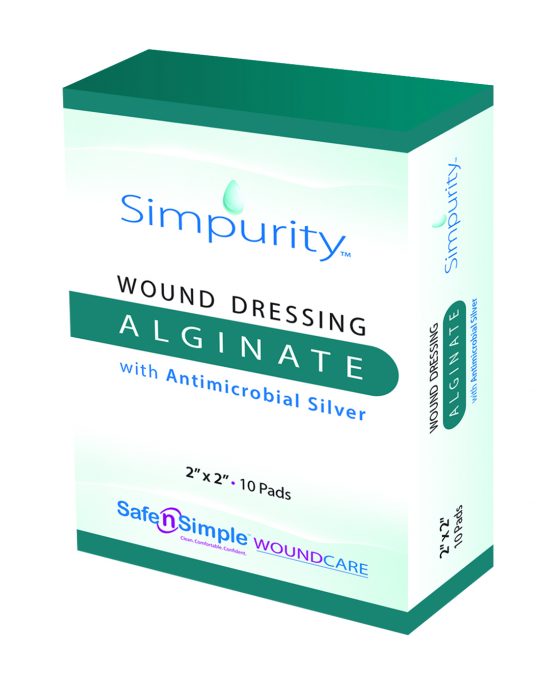 , Simpurity Alginate Wound Dressing with Silver