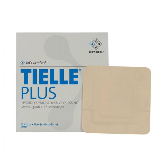 , TIELLE Plus Hydropolymer Adhesive Dressing