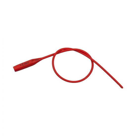 Rusch X-Ray Opaque Red Rubber Intermittent Catheter