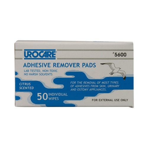 BodyMed Adhesive Remover Wipes - Skin Cleaning Wipes for Removing On-Skin Adhesives, Skin Barriers, Tape, and Hydrocolloid Dressings - 1.6 x 3.2 inch