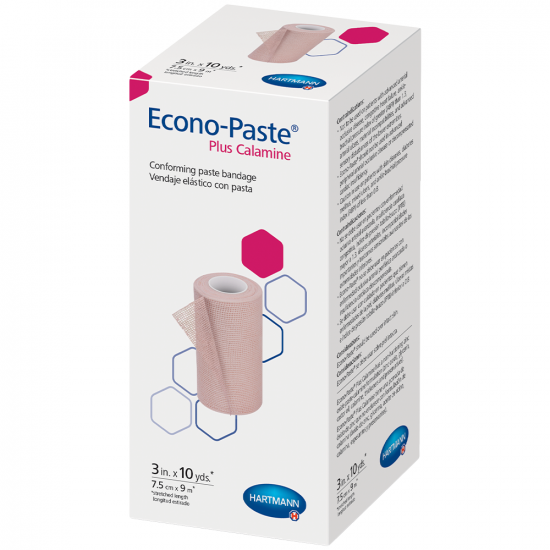 , Econo-Paste Plus Calamine Unna-Boot Conforming Paste Bandage