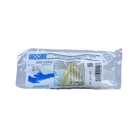 , Uro-Cath Male External Catheter with UroFoam-2 and URO-Prep