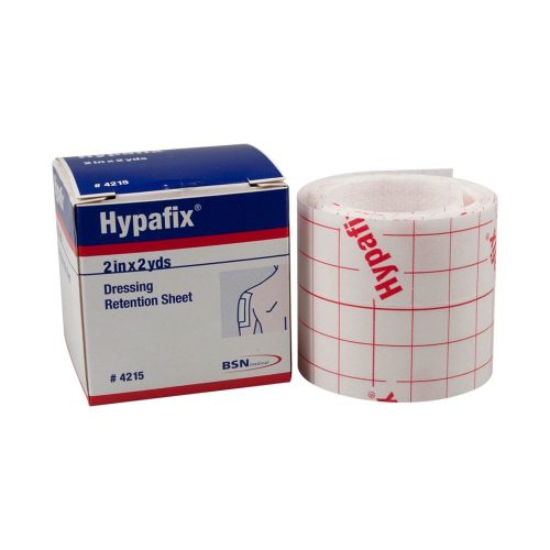 roll of hypafix medical tape next to box