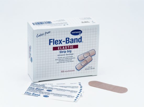 , Flex-Band Elastic Strip Adhesive Bandage