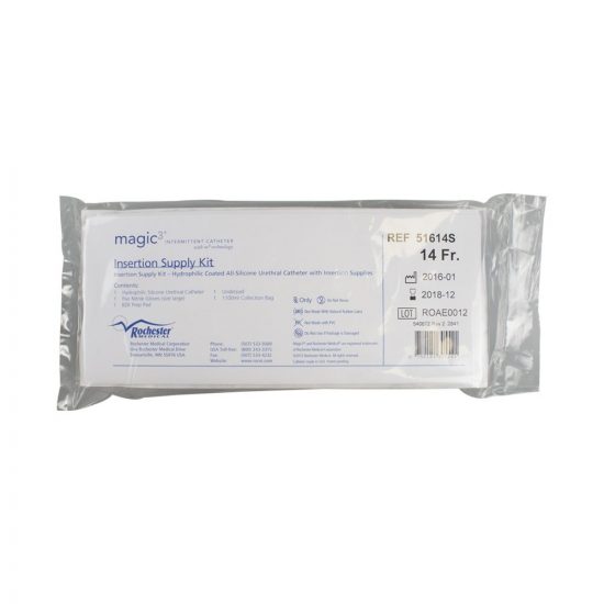 , Magic 3 Hydrophilic Intermittent Catheter With Insertion Supplies