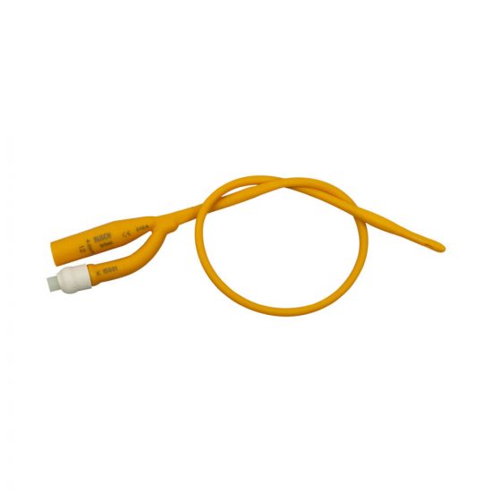 , Rusch Gold 2-Way Silicone Coated Latex  Foley Catheter