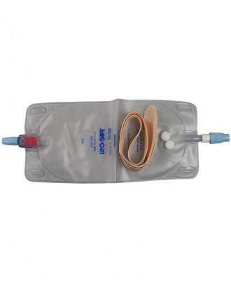 Uro-Safe Disposable Urinary Leg Bag with Twist Valve