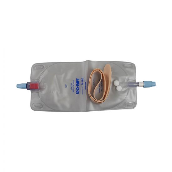 , Uro-Safe Disposable Urinary Leg Bag with Twist Valve