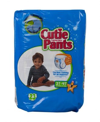 Cutie Pants Training Pants with Refastenable Sides