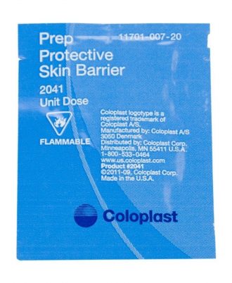 Coloplast Prep Protective Skin Barrier Wipe