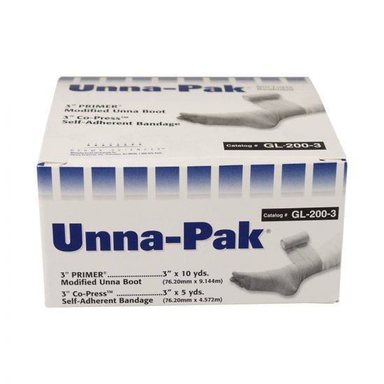 , Unna-Pak: Primer Modified Unna Boot and Duban Self Adherent Bandages