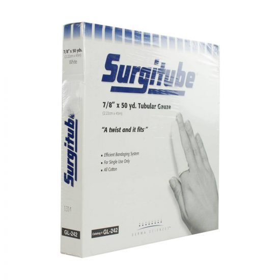 , Surgitube Tubular Gauze for Large Fingers or Toes- for use without applicator